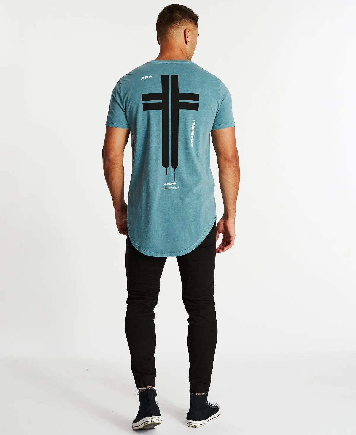 Steady Roller Dual Curved T-Shirt Pigment Lead sold by Neverland product image thumbnail 5