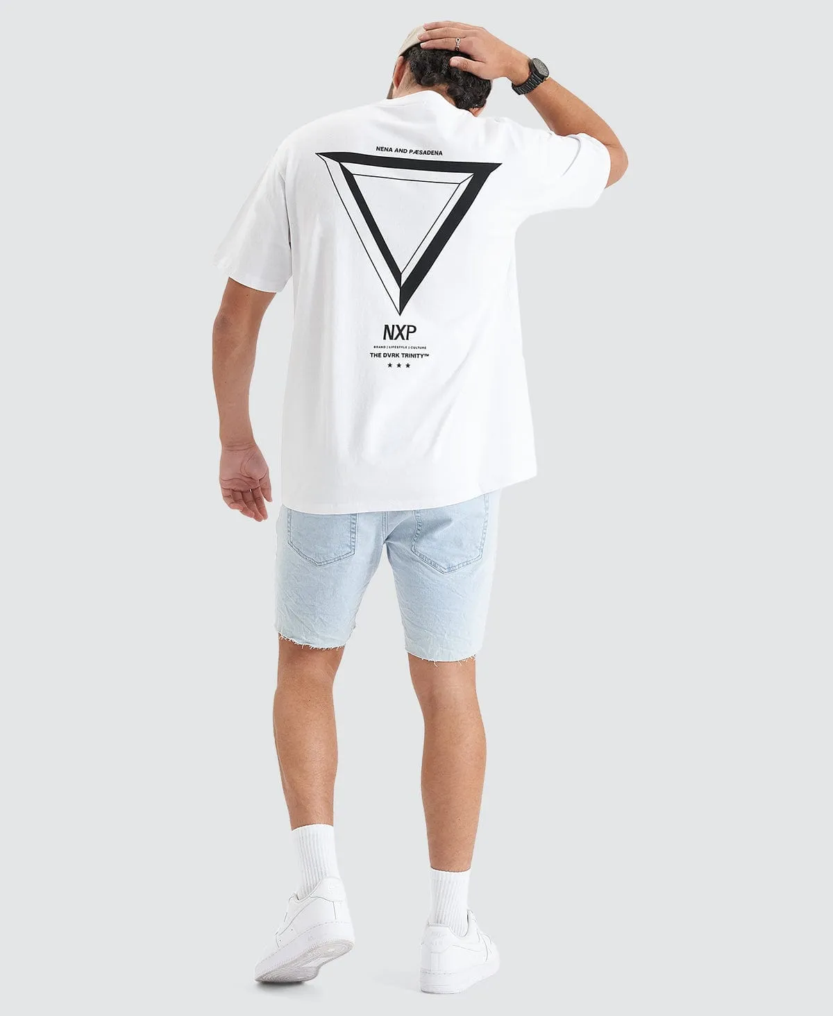 Orbit Heavy Box Fit Tee Optical White sold by Neverland product image thumbnail 3