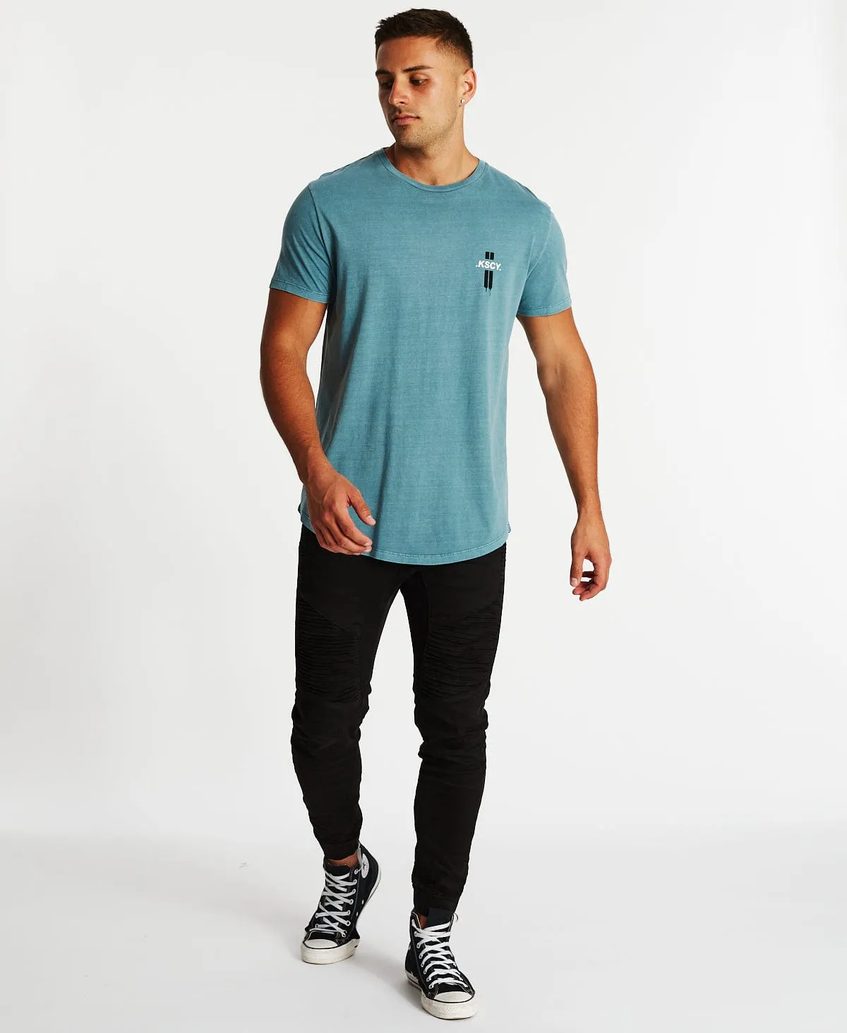 Steady Roller Dual Curved T-Shirt Pigment Lead sold by Neverland product image thumbnail 4