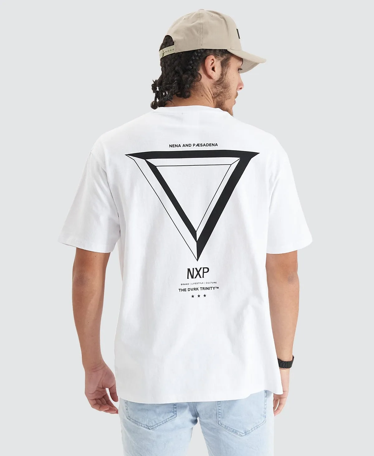Orbit Heavy Box Fit Tee Optical White sold by Neverland