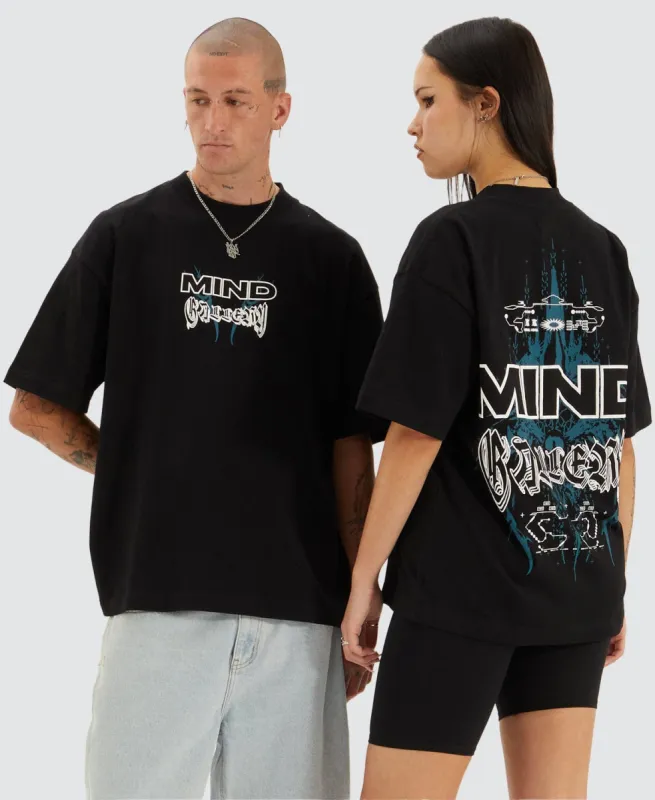 Gazillion Extra Heavy Street Fit T-Shirt Jet Black sold by Neverland