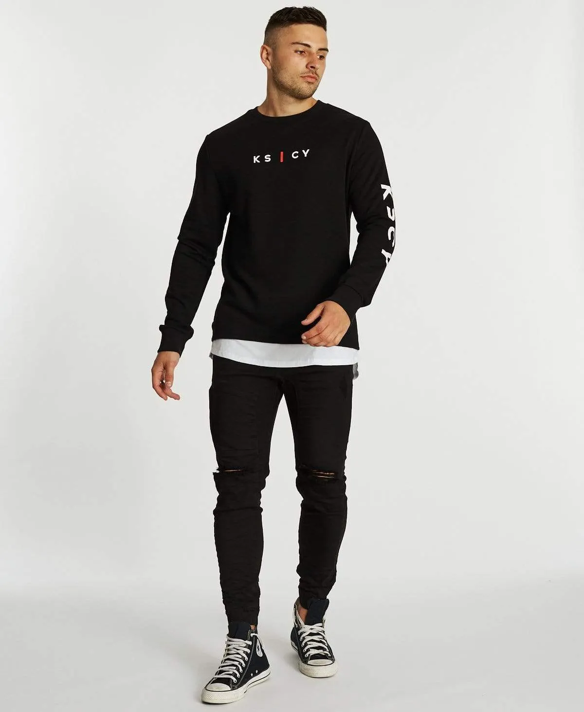 Unearthly Layered Jumper Jet Black sold by Neverland product image thumbnail 5