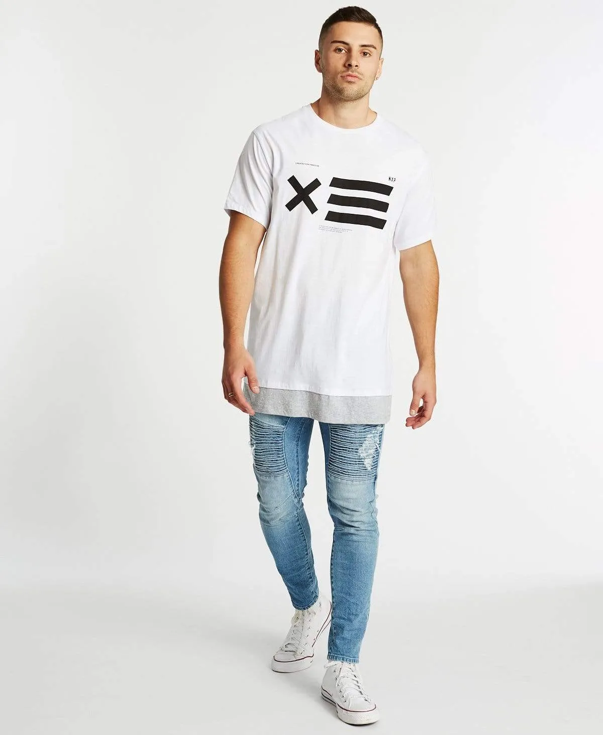 Unbound Relaxed Fit T-Shirt White sold by Neverland product image thumbnail 4
