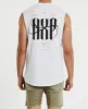 Undefeated Scoop Back Muscle Tee White sold by Neverland