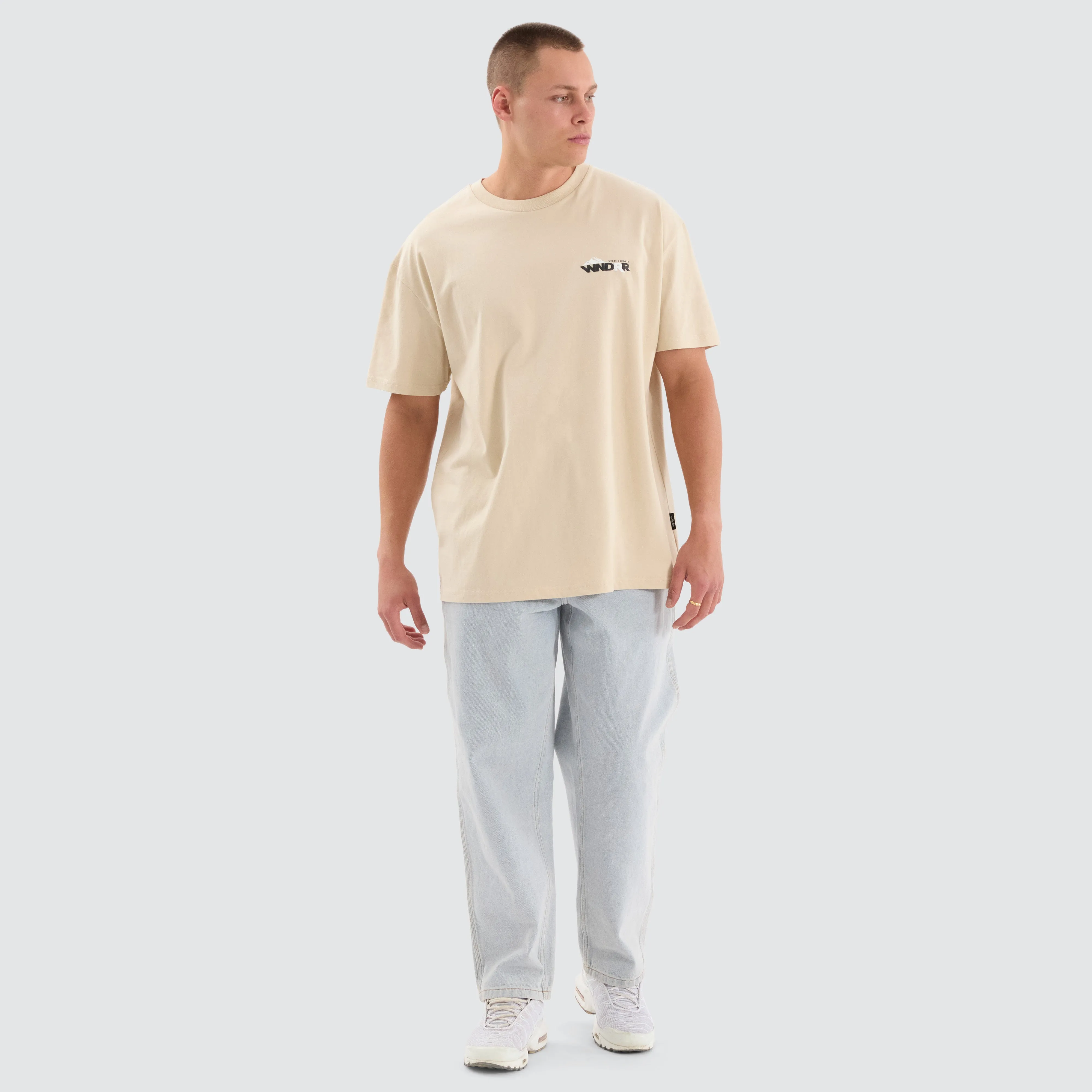 Ranges Box Fit Tee Tan sold by Neverland product image thumbnail 4