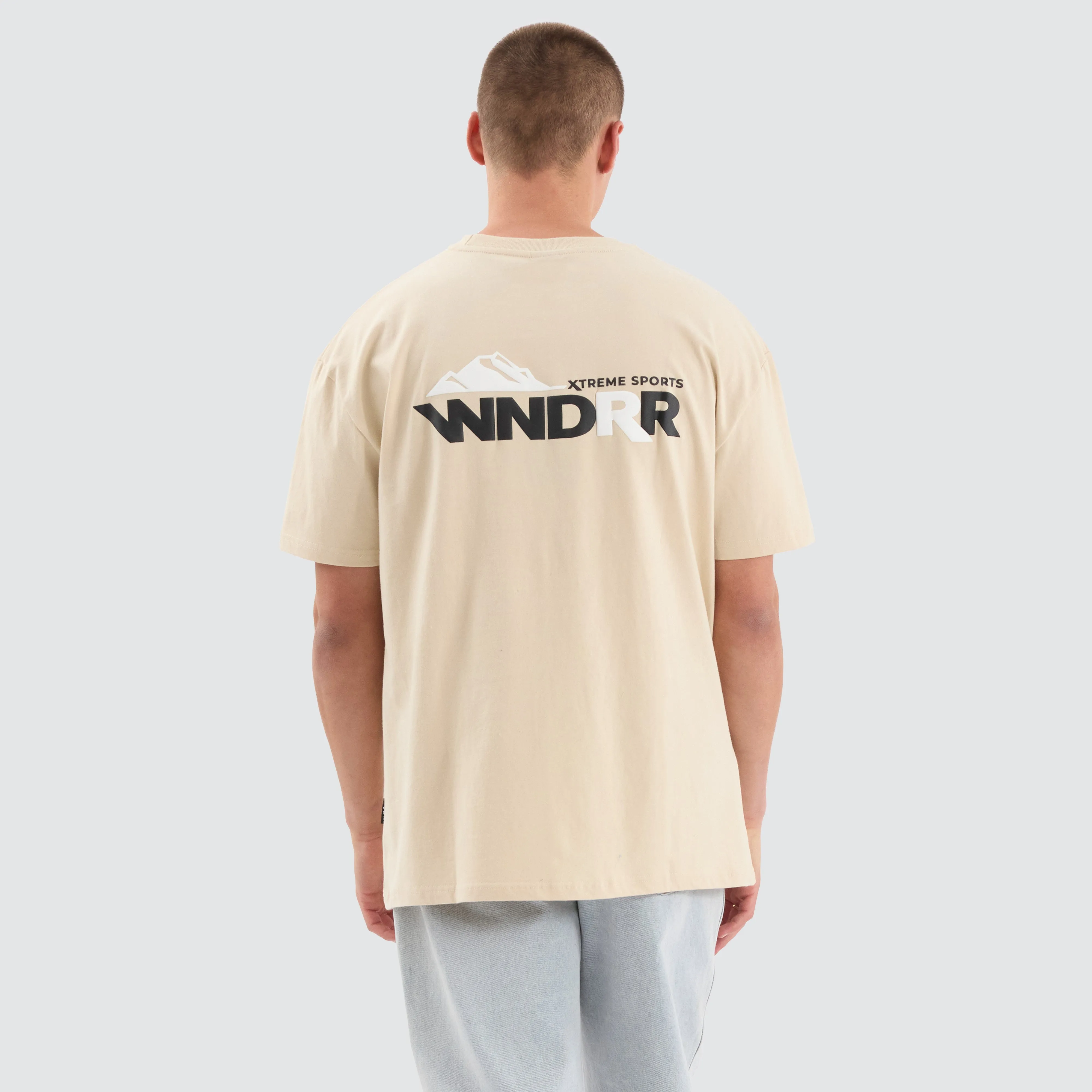 Ranges Box Fit Tee Tan sold by Neverland