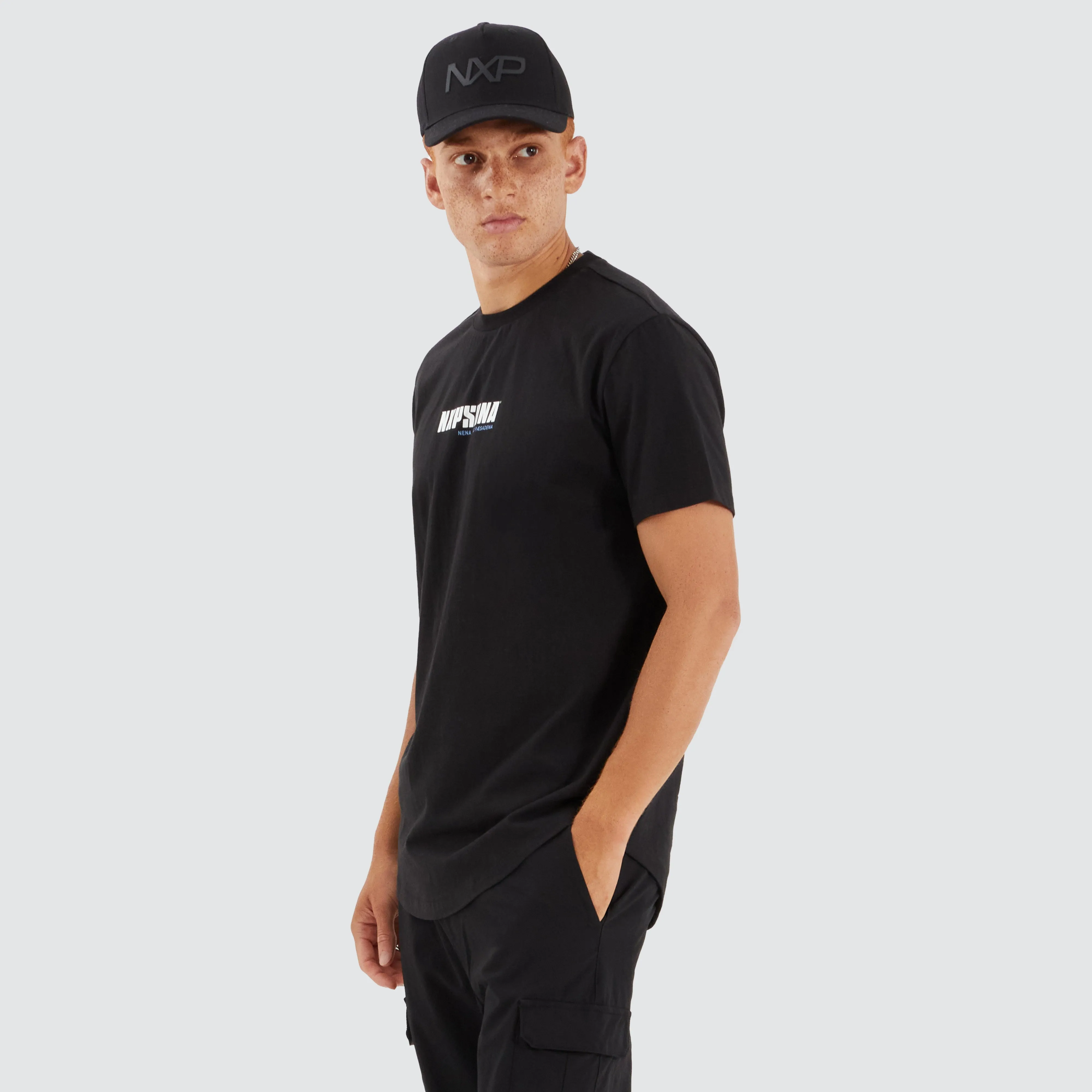 Ether Dual Curved Tee Jet Black sold by Neverland product image thumbnail 3
