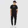 Ether Dual Curved Tee Jet Black sold by Neverland