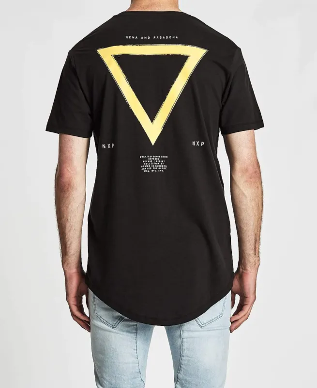 Siege Cape Back T-Shirt Jet Black sold by Neverland