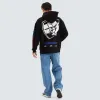 Western Bulldogs AFL Relaxed Hoodie Jet Black sold by Neverland