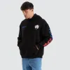 Western Bulldogs AFL Relaxed Hoodie Jet Black sold by Neverland