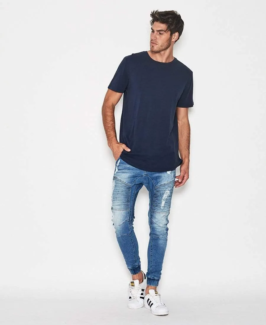 Basic Baseball T-Shirt Blueberry sold by Neverland product image thumbnail 4