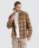 Flanny Tan Check Shirt sold by Neverland