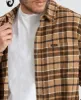 Flanny Tan Check Shirt sold by Neverland
