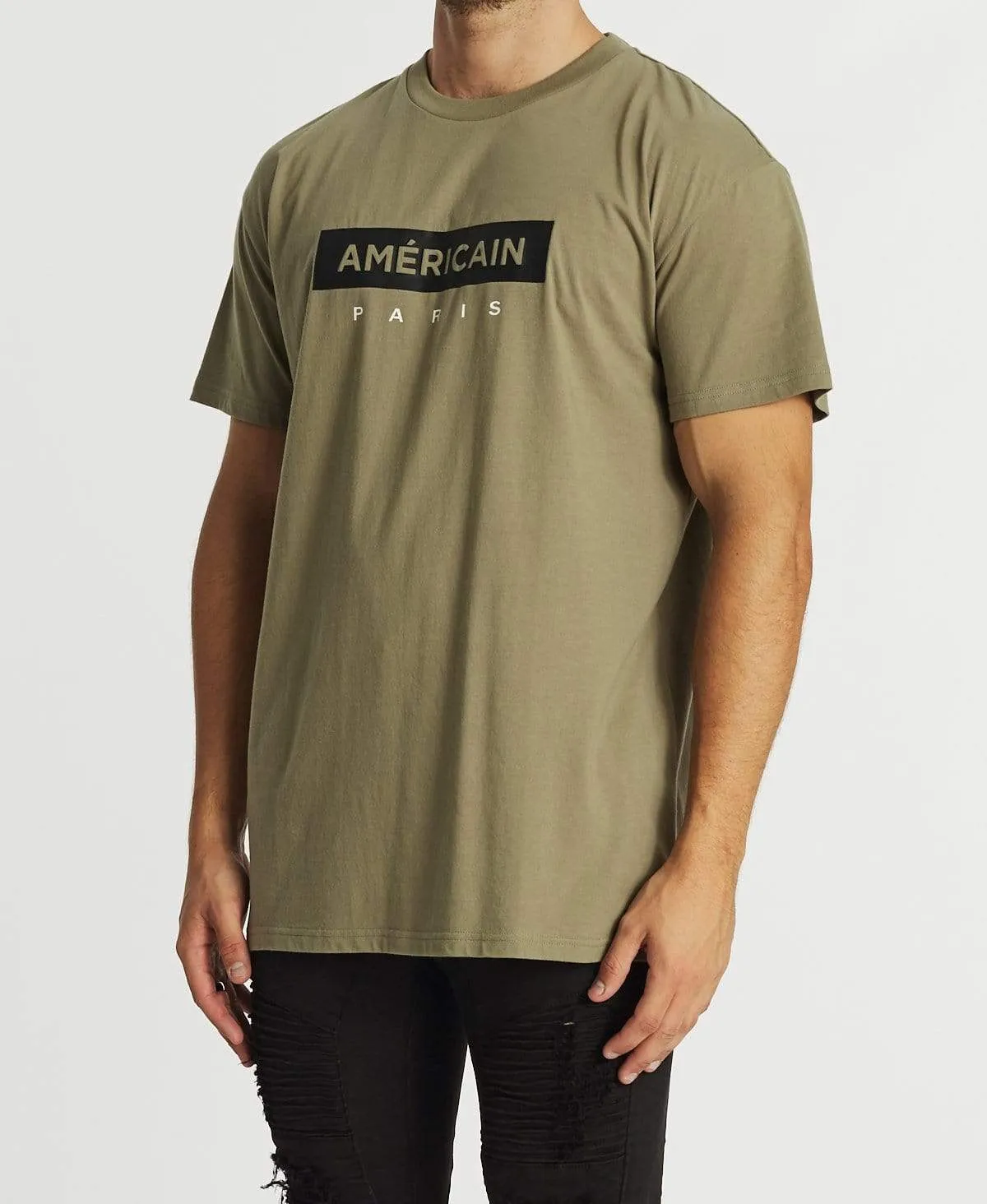 Poussiereux Oversized T-Shirt Khaki sold by Neverland product image thumbnail 3
