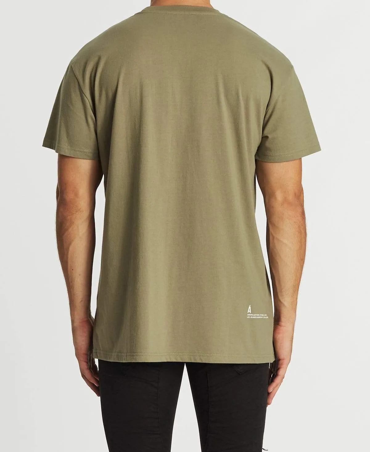 Poussiereux Oversized T-Shirt Khaki sold by Neverland product image thumbnail 2