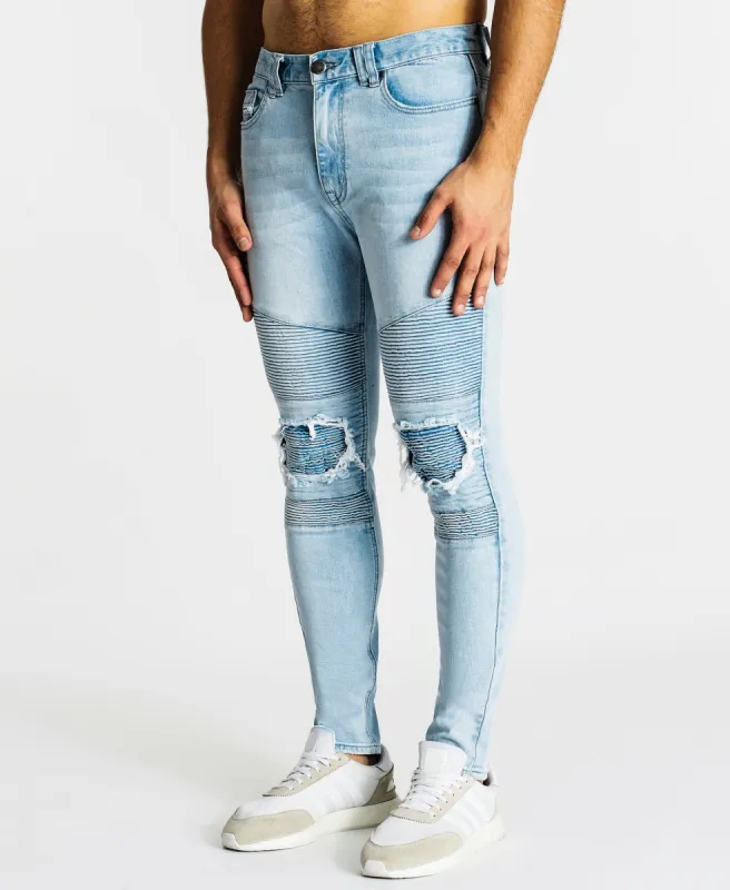 Combination 2.0 Skinny Jean Canyon Blue sold by Neverland