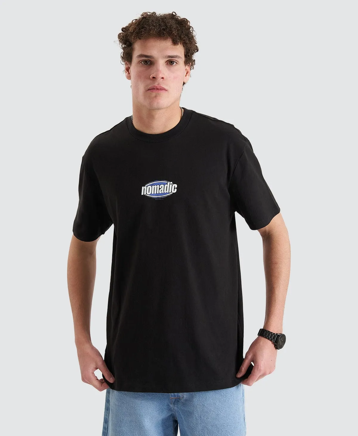 Never Relaxed Tee Anthracite Black sold by Neverland product image thumbnail 3