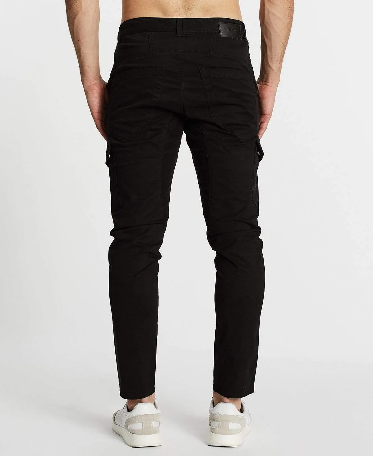 Base Cargo Pants Black sold by Neverland product image thumbnail 5