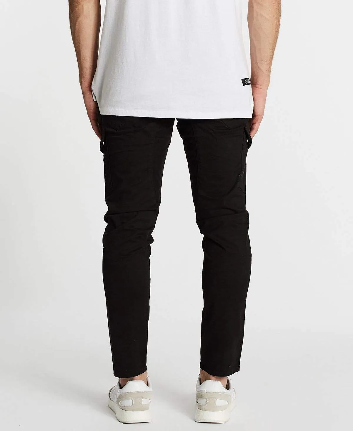 Base Cargo Pants Black sold by Neverland product image thumbnail 2