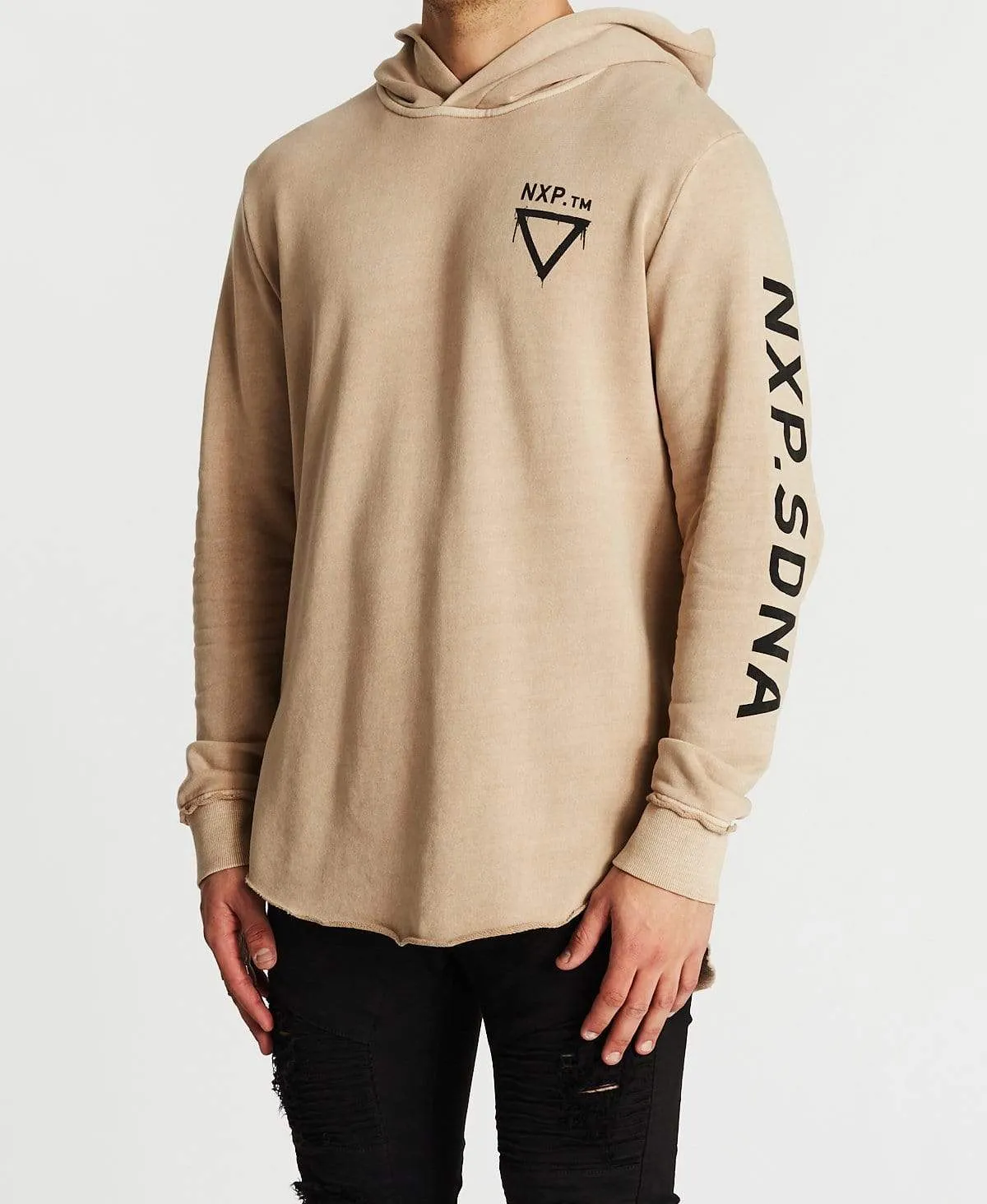 Outsiders Dual Curved Hoodie Pigment Warm Taupe sold by Neverland product image thumbnail 2