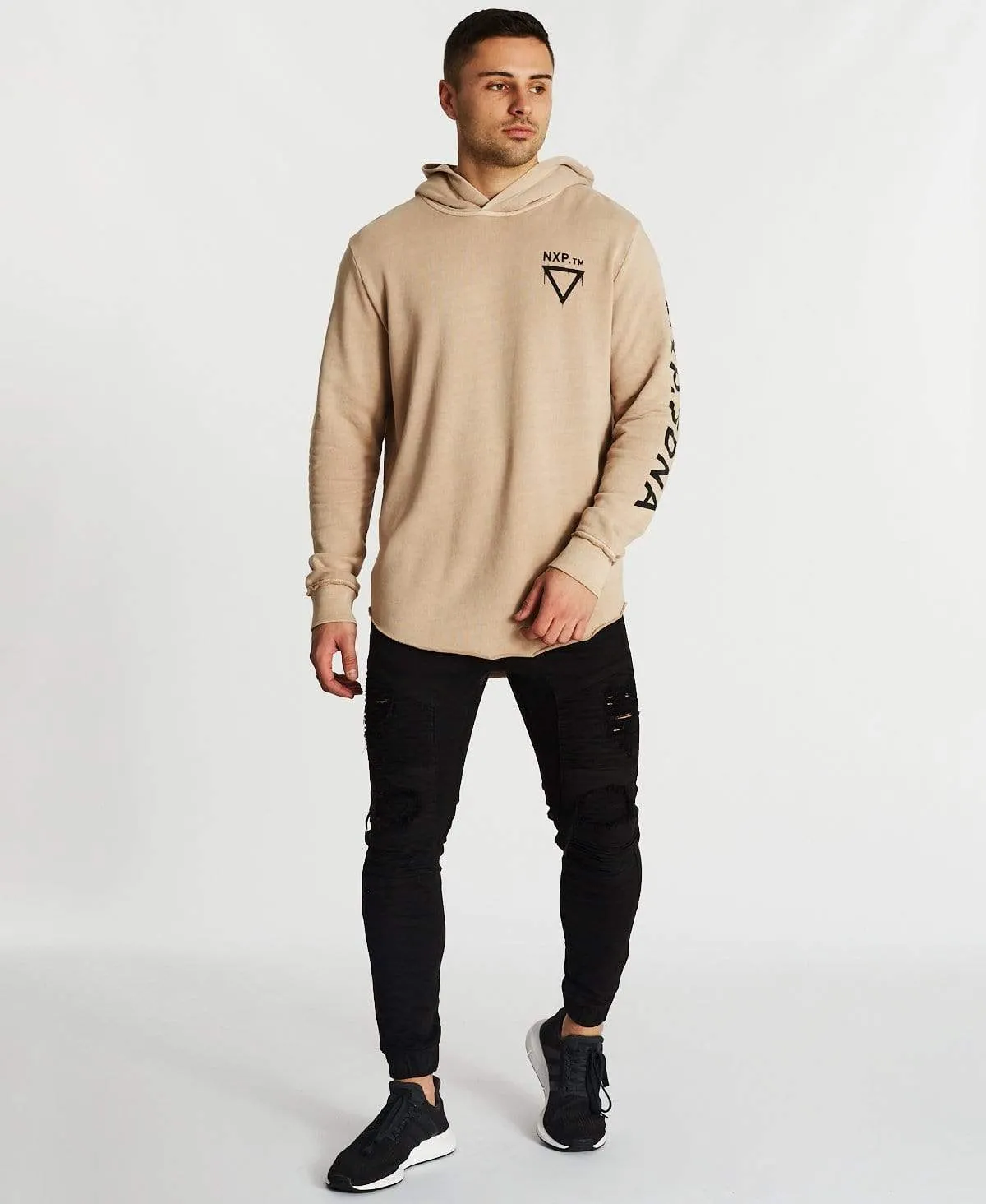 Outsiders Dual Curved Hoodie Pigment Warm Taupe sold by Neverland product image thumbnail 5