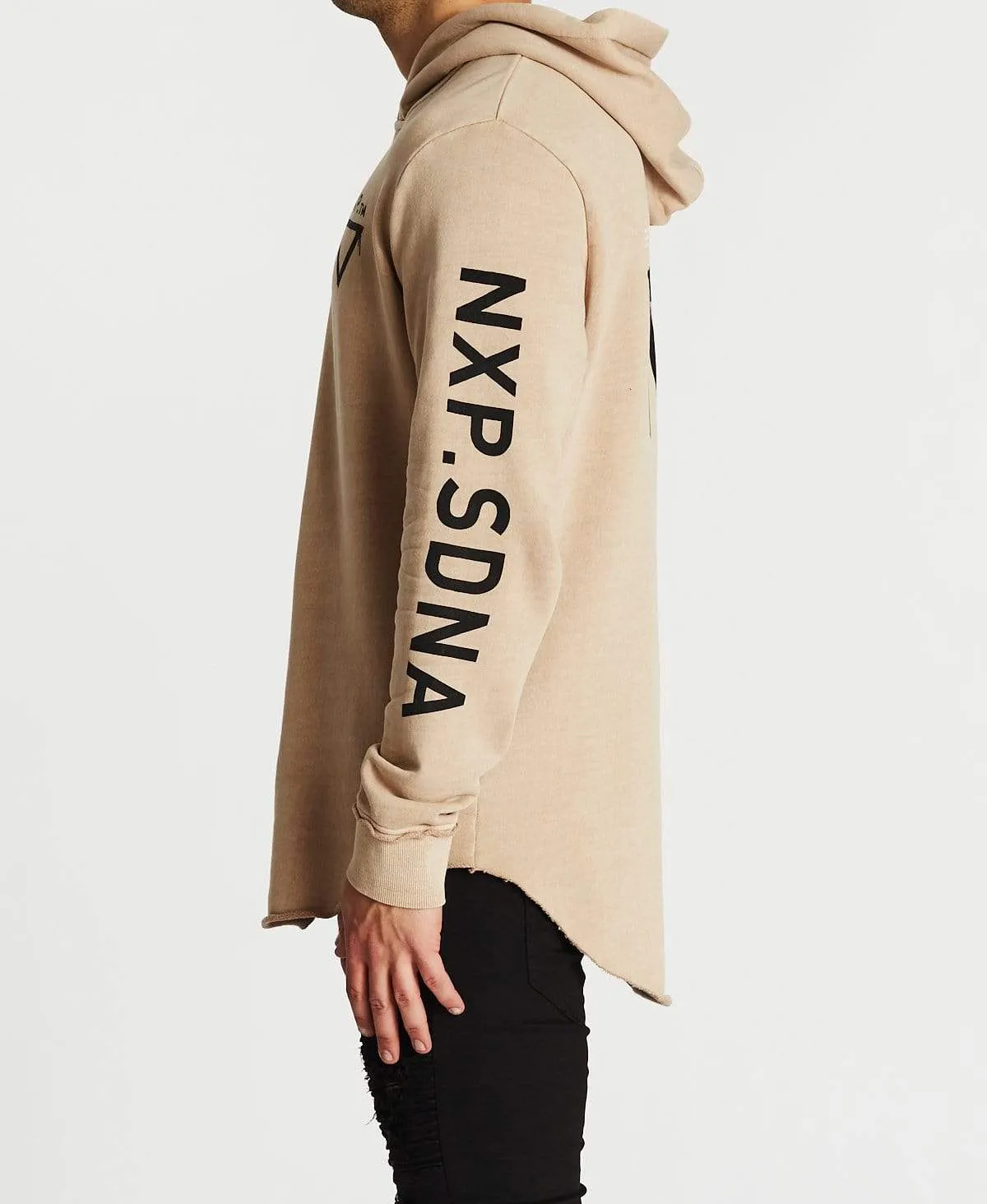 Outsiders Dual Curved Hoodie Pigment Warm Taupe sold by Neverland product image thumbnail 4