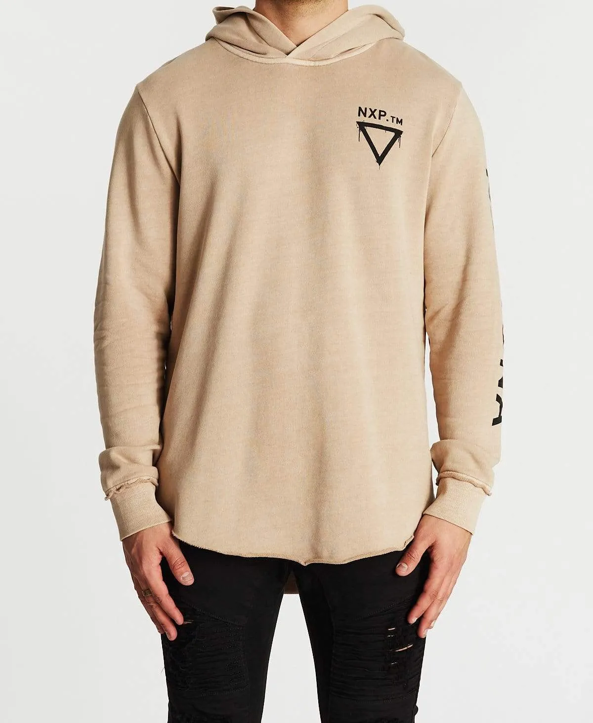 Outsiders Dual Curved Hoodie Pigment Warm Taupe sold by Neverland product image thumbnail 3