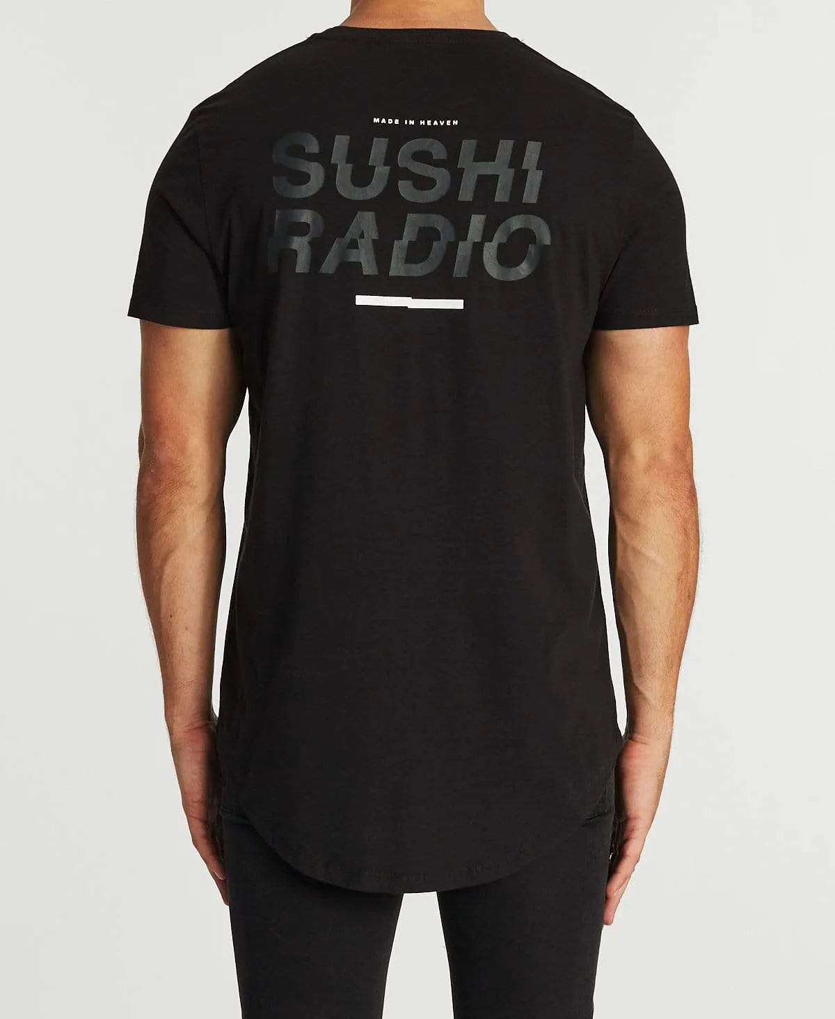 Heaven Dual Curved T-Shirt Jet Black sold by Neverland product image thumbnail 2