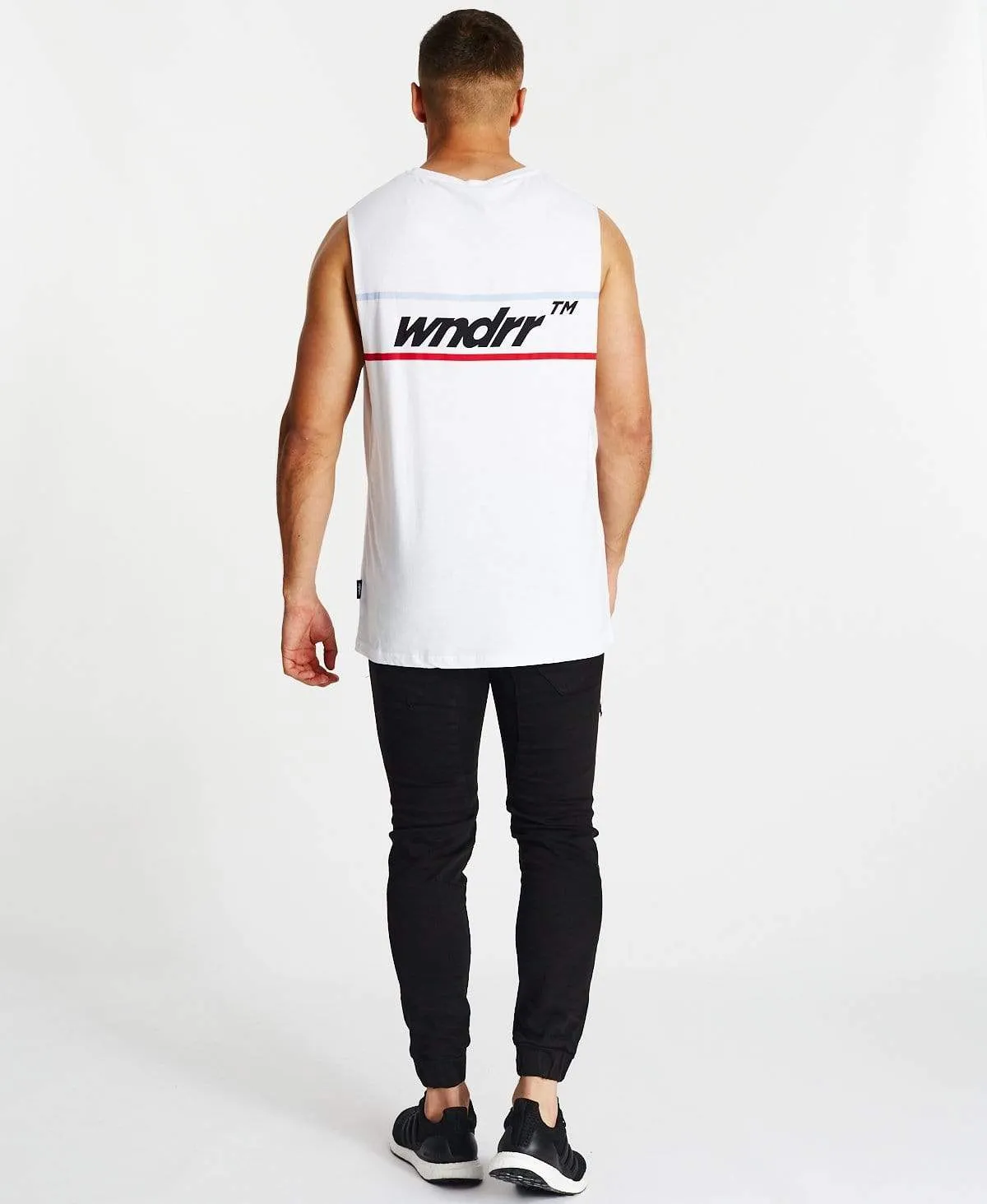 Booker Muscle Tee White sold by Neverland product image thumbnail 5