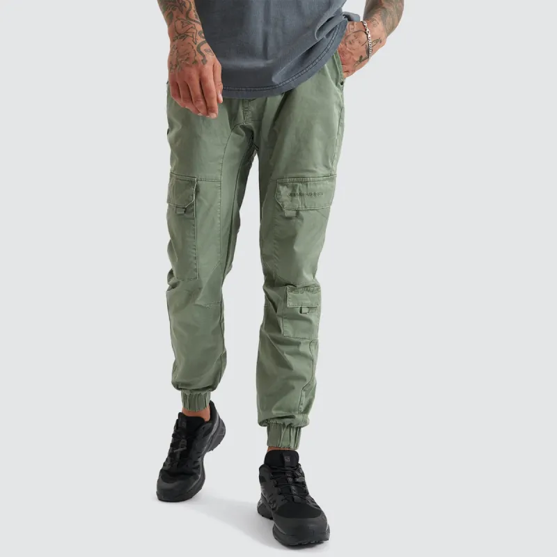 F100 Cargo Jogger Khaki sold by Neverland