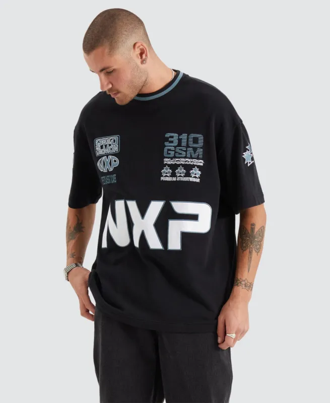 Roadster Heavy Street Fit T-Shirt Anthracite Black sold by Neverland