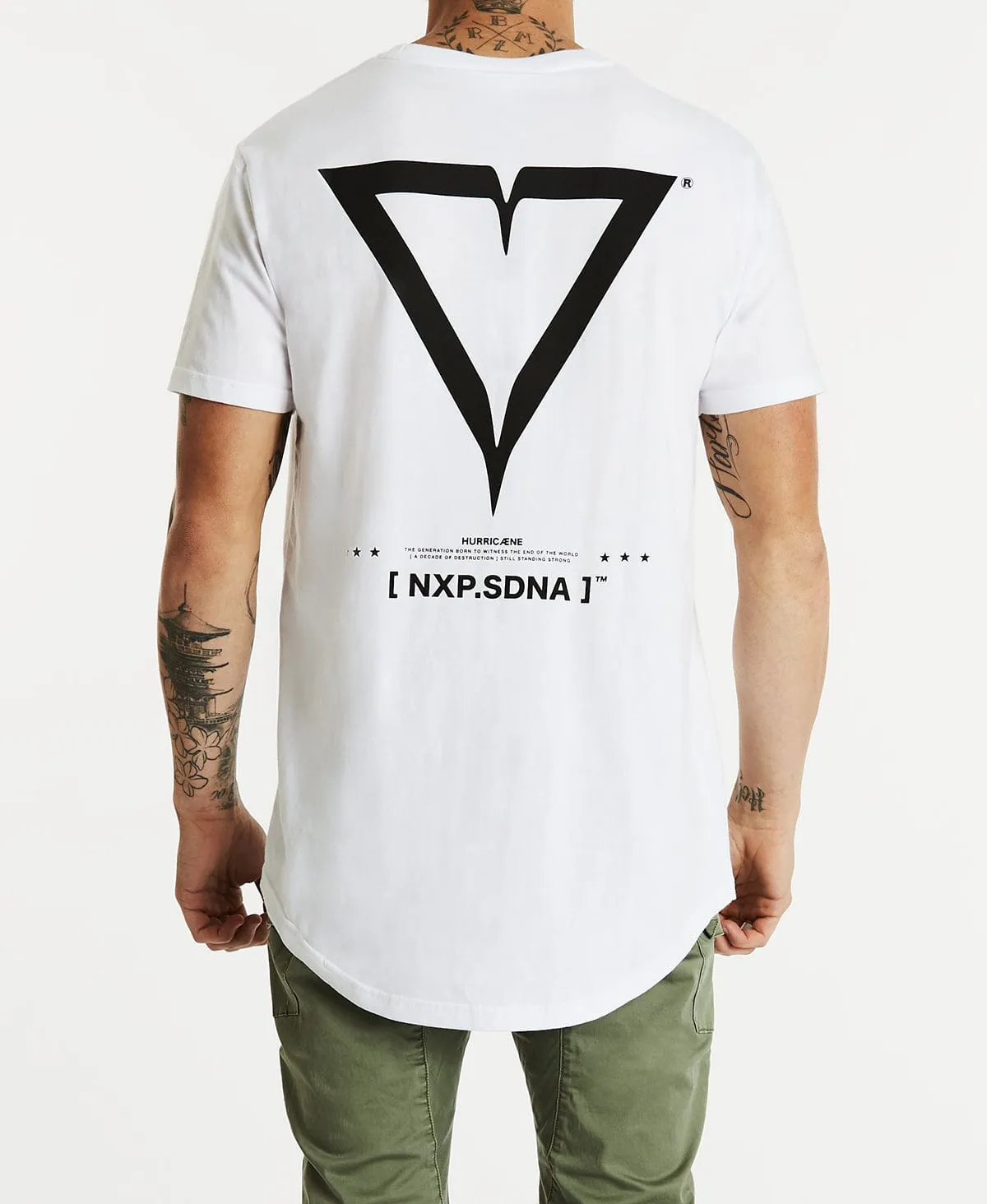 Ratings Cape Back T-Shirt White sold by Neverland product image thumbnail 3