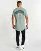 Shattered Cape Back T-Shirt Pigment Sage sold by Neverland