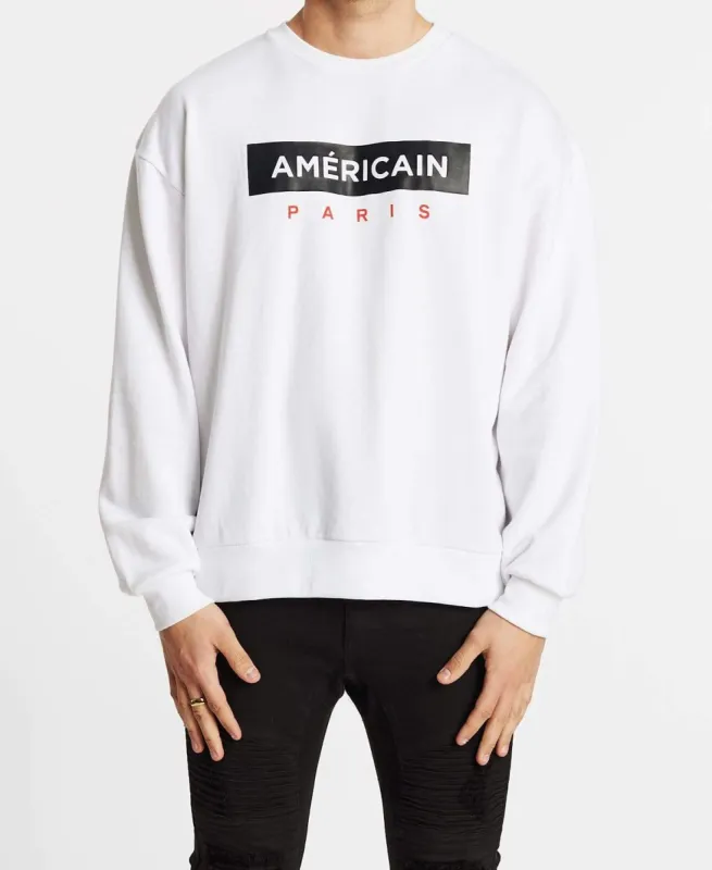 Tireur D'Elite Relaxed Jumper White sold by Neverland