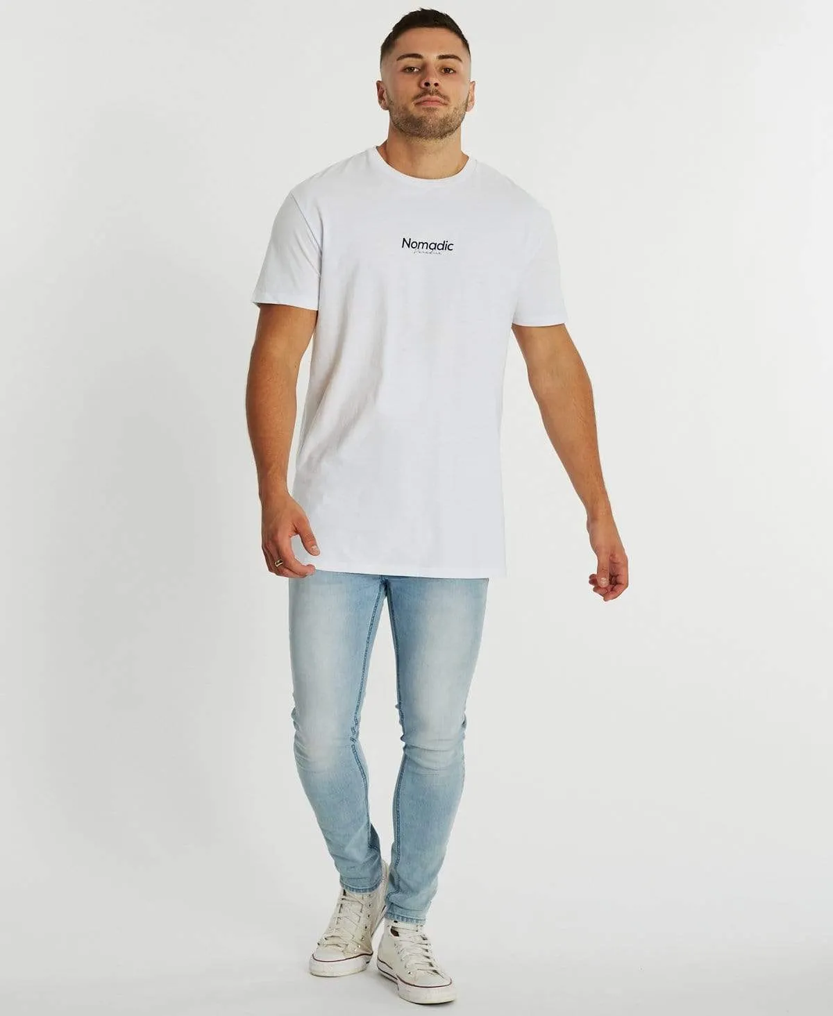 Horizon T-Shirt White sold by Neverland product image thumbnail 4