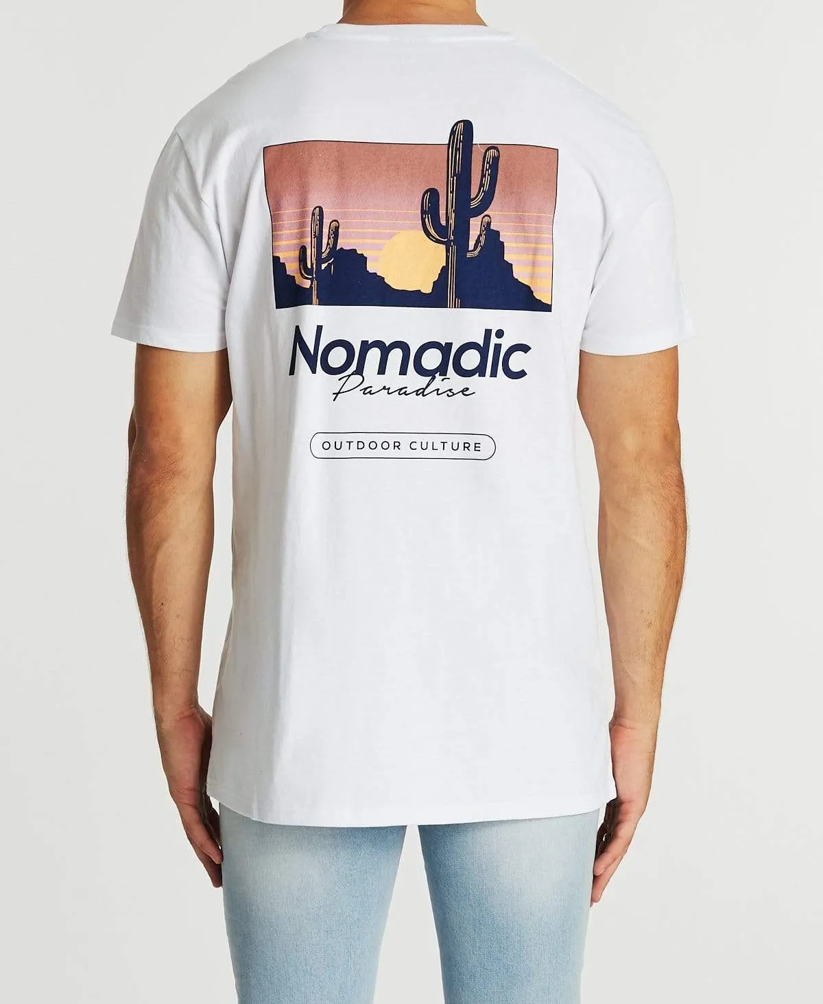 Horizon T-Shirt White sold by Neverland