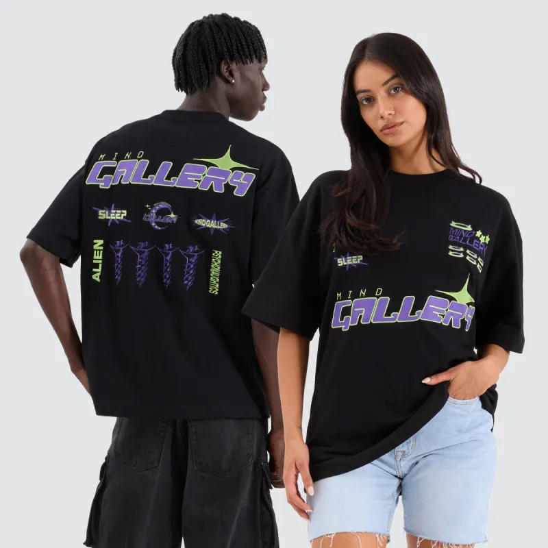 Sleep Heavy Street Tee Jet Black sold by Neverland