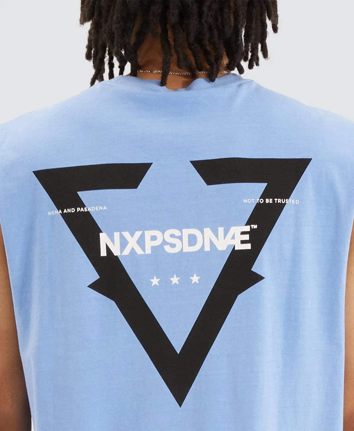 Hunter Dual Curved Muscle T-Shirt Blue sold by Neverland product image thumbnail 5