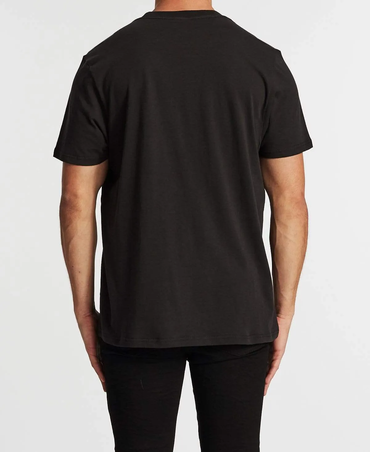 Lee Lines T-Shirt Washed Black sold by Neverland product image thumbnail 2