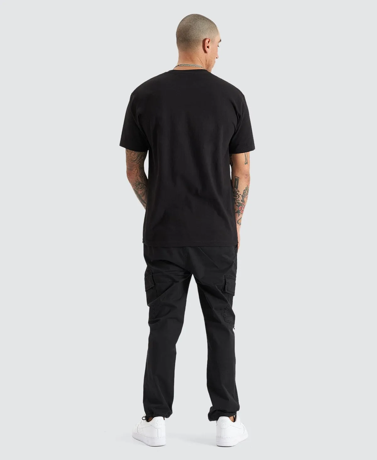 Trippy T-Shirt Black sold by Neverland product image thumbnail 5