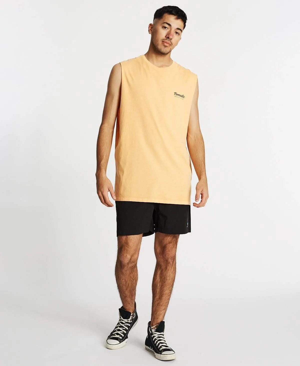 Beach Club Standard Muscle Tee Pigment Sunburst sold by Neverland product image thumbnail 5