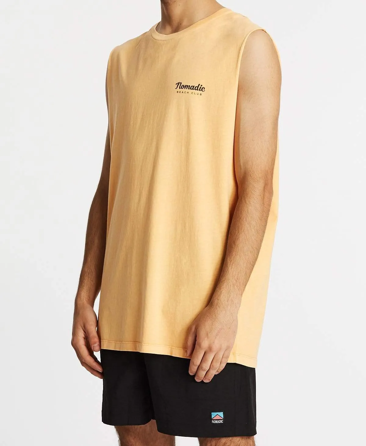 Beach Club Standard Muscle Tee Pigment Sunburst sold by Neverland product image thumbnail 3