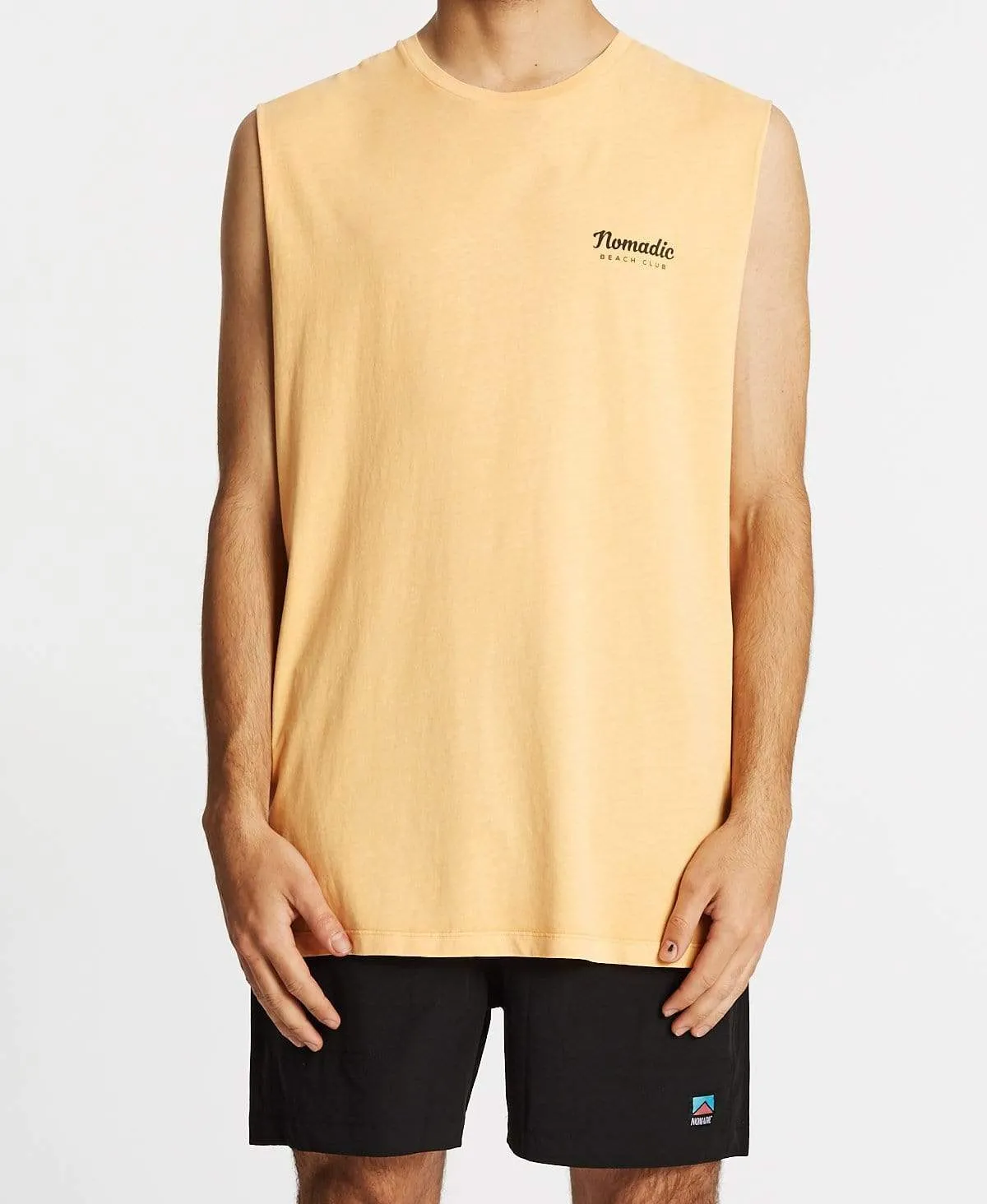 Beach Club Standard Muscle Tee Pigment Sunburst sold by Neverland product image thumbnail 2