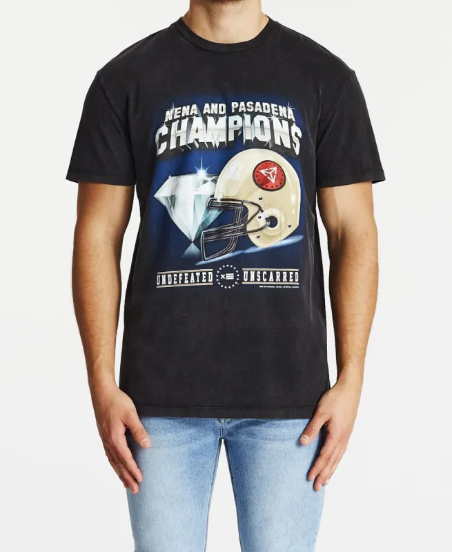 Committed Relaxed T-Shirt Mineral Black sold by Neverland