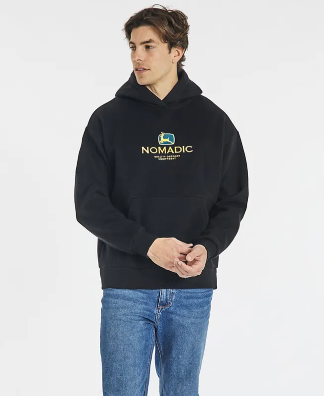 Northern Pine Relaxed Hoodie Anthracite Black sold by Neverland