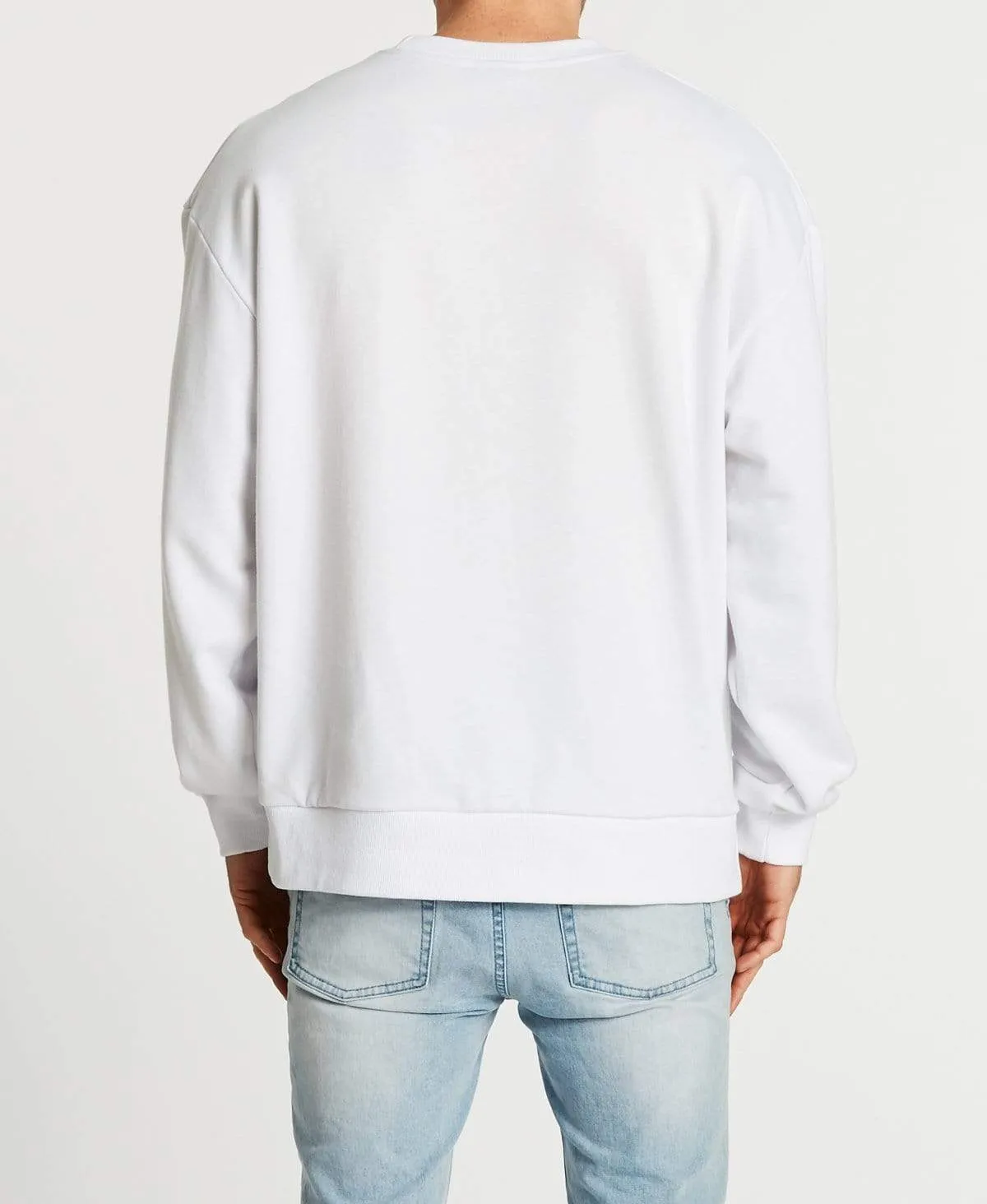 Monica Relaxed Jumper White/Sand sold by Neverland product image thumbnail 2