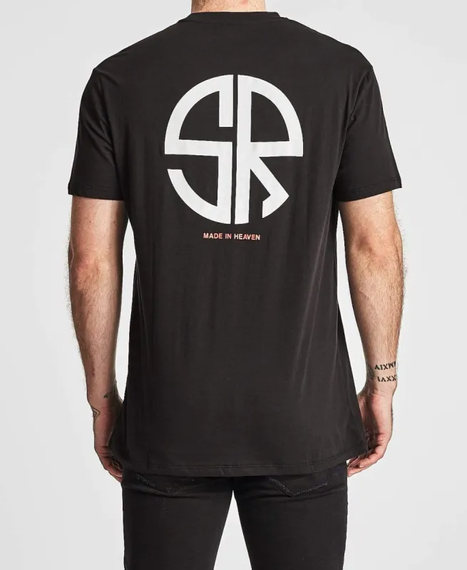 Code Relaxed Fit T-Shirt Jet Black sold by Neverland