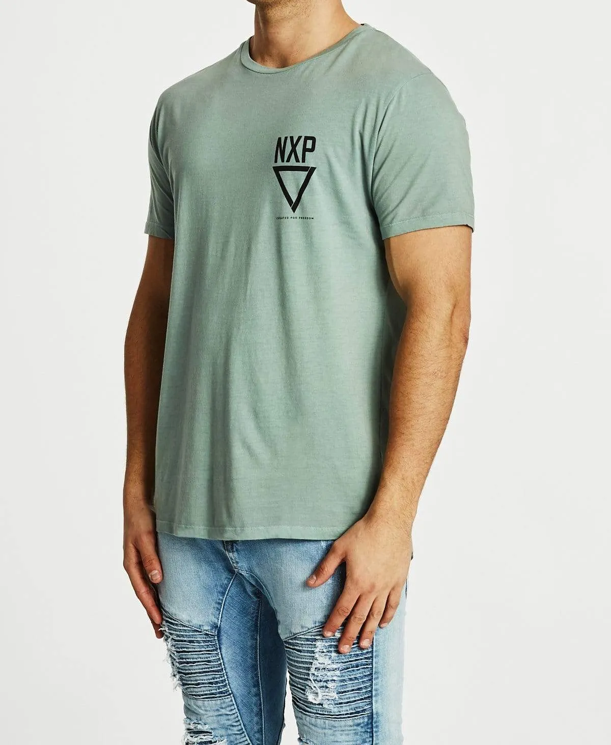 Careless Cape Back T-Shirt Pigment Frost sold by Neverland product image thumbnail 3