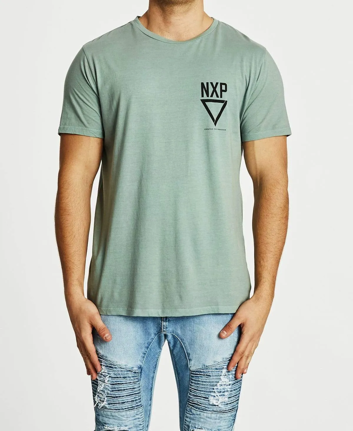 Careless Cape Back T-Shirt Pigment Frost sold by Neverland product image thumbnail 2